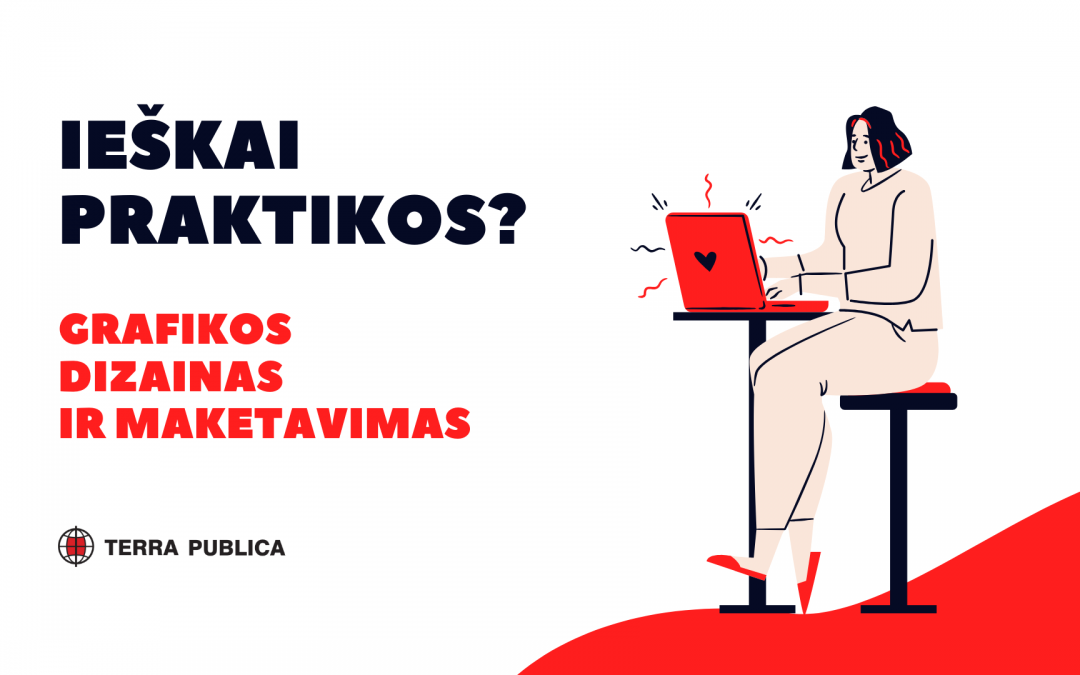 grafinio dizaino ir maketavimo praktika leidykloje reklamoje