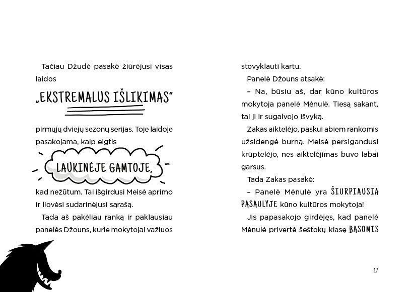Knyga Gelbėkit, mus puola vilkolakis (4)