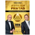 Knyga Auksinis protas Iliustruotoji enciklopedija 999 klausimai (Leidykla Terra Publica)