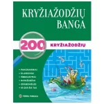 Knyga Kryziazodziu banga 200 kryziazodziu (Leidykla Terra Publica)
