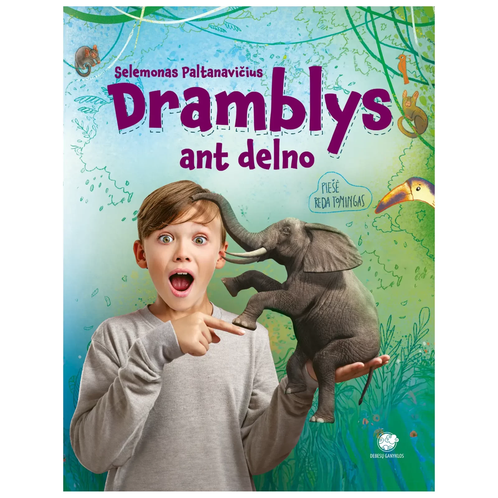Selemono Paltanavičiaus knyga Dramblys ant delno
