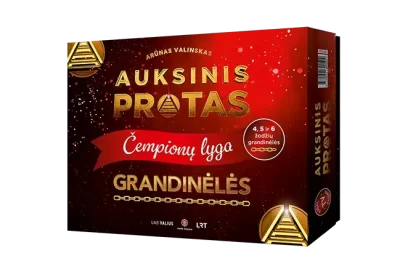 Zaidimas Auksinis Protas Grandineles Cempionu lyga (Leidykla Terra Publica)