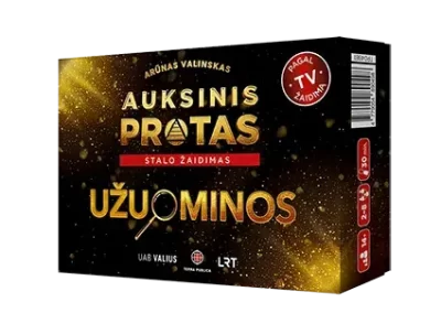 Zaidimas Auksinis protas Uzuominos (Leidykla Terra Publica)