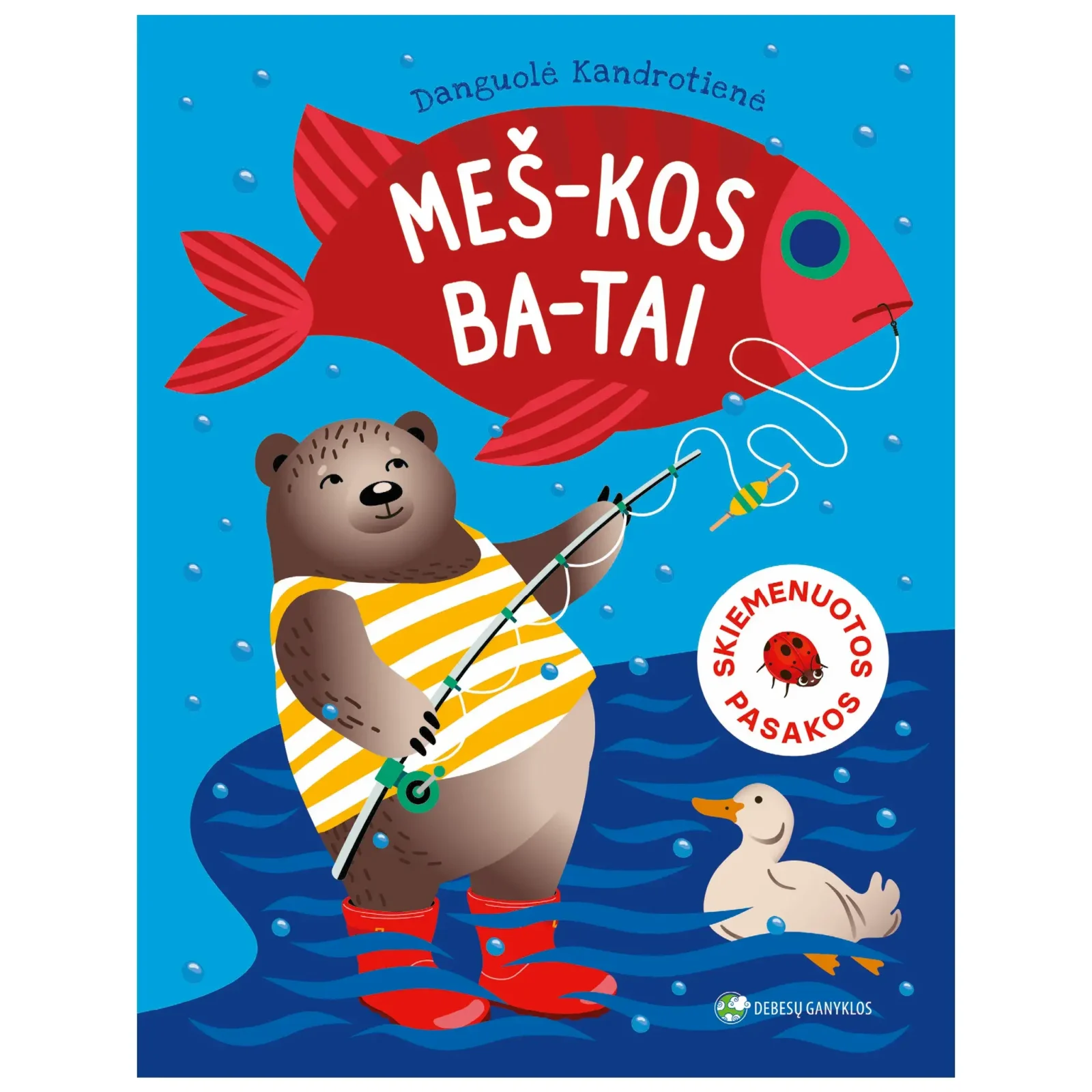 Knyga Meškos batai: skiemenuotos pasakos