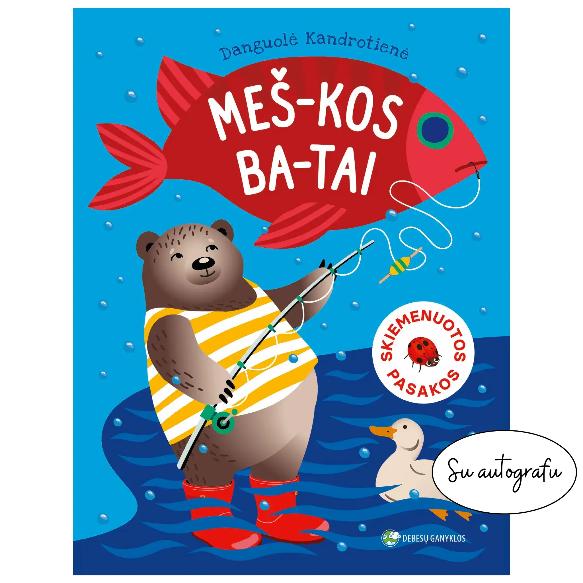 Knyga Meškos batai: skiemenuotos pasakos