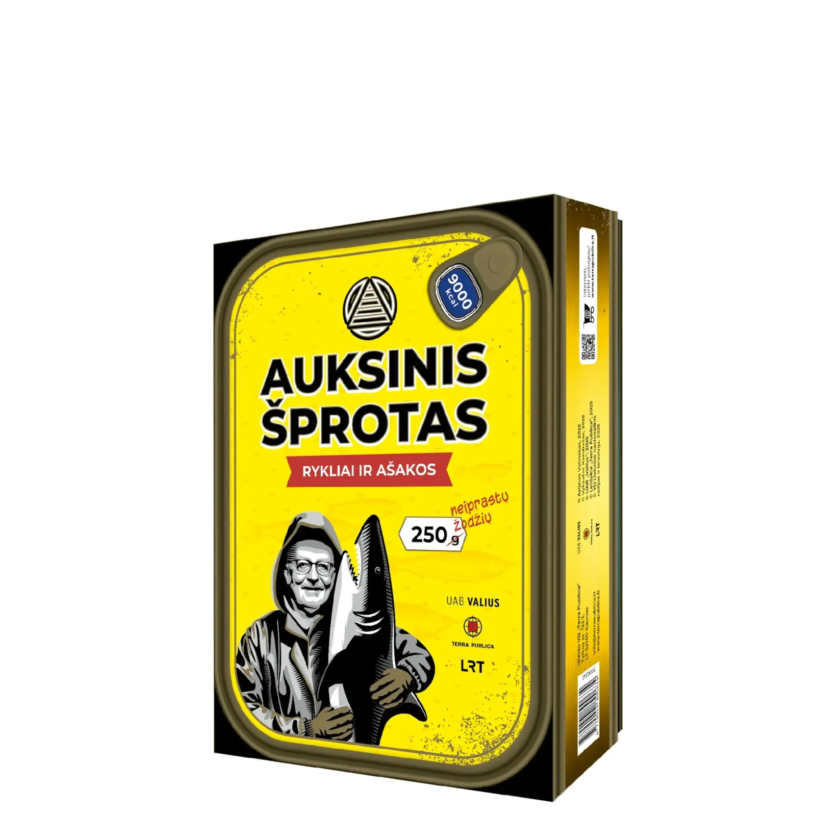 Auksinis šprotas. Rykliai ir ašakos