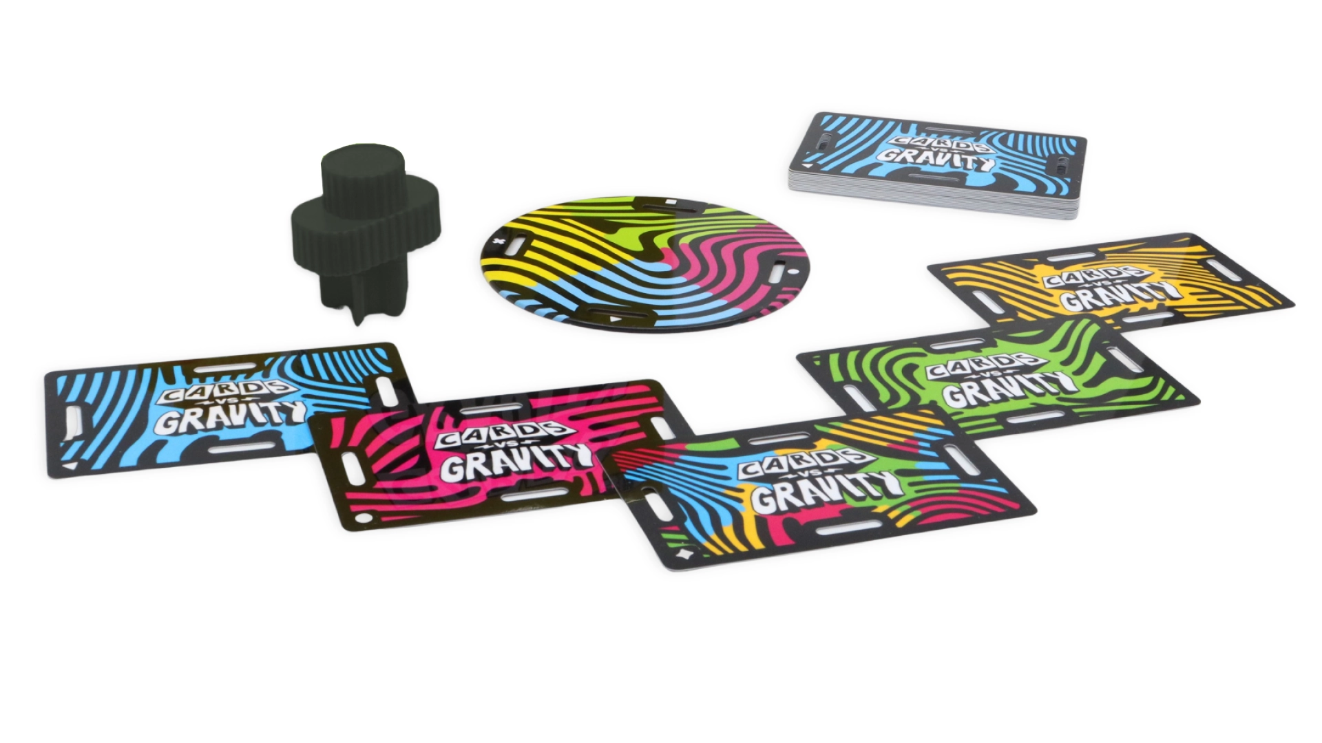 Zaidimas Cards vs Gravity