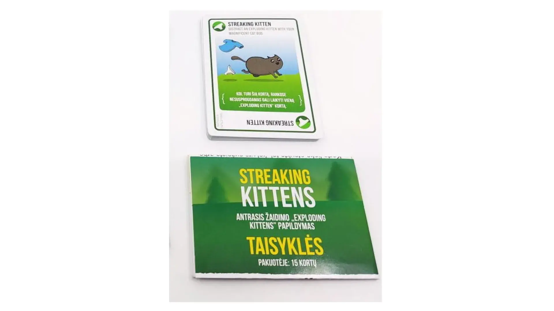 Zaidimas Exploding Kittens Steaking kittens