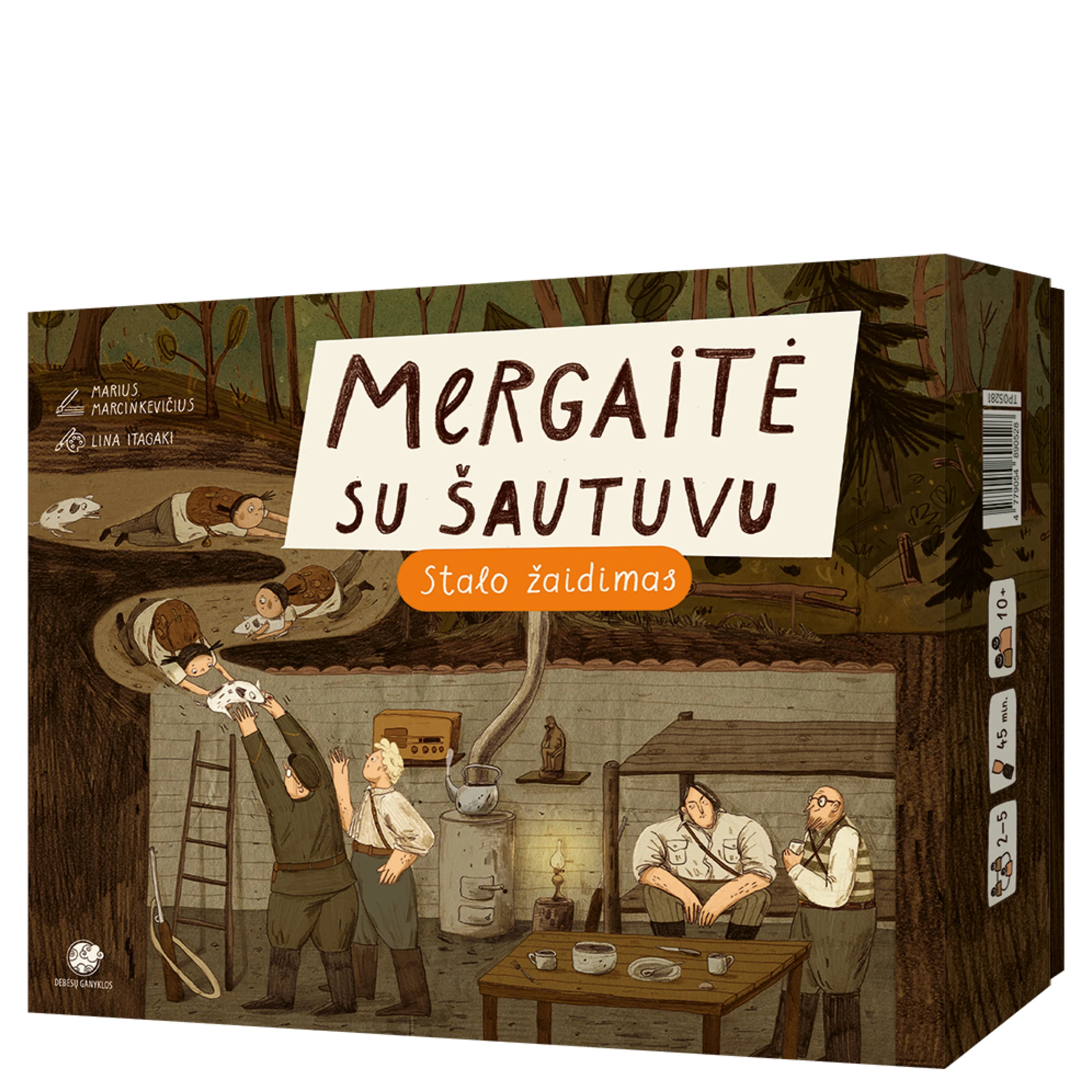 Mergaitė su šautuvu
