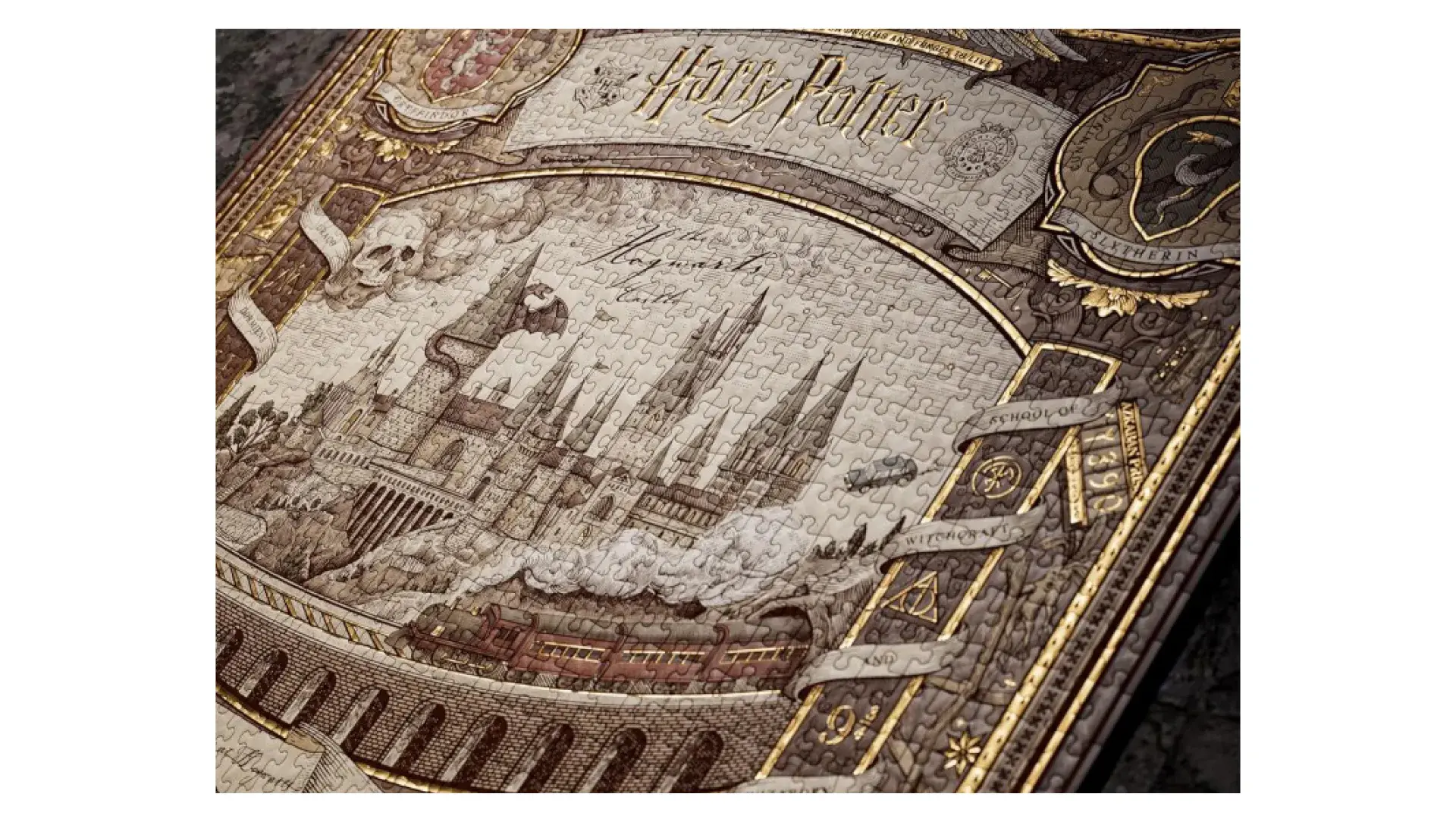 Zaidimas Harry Potter dėlione 1000 detaliu