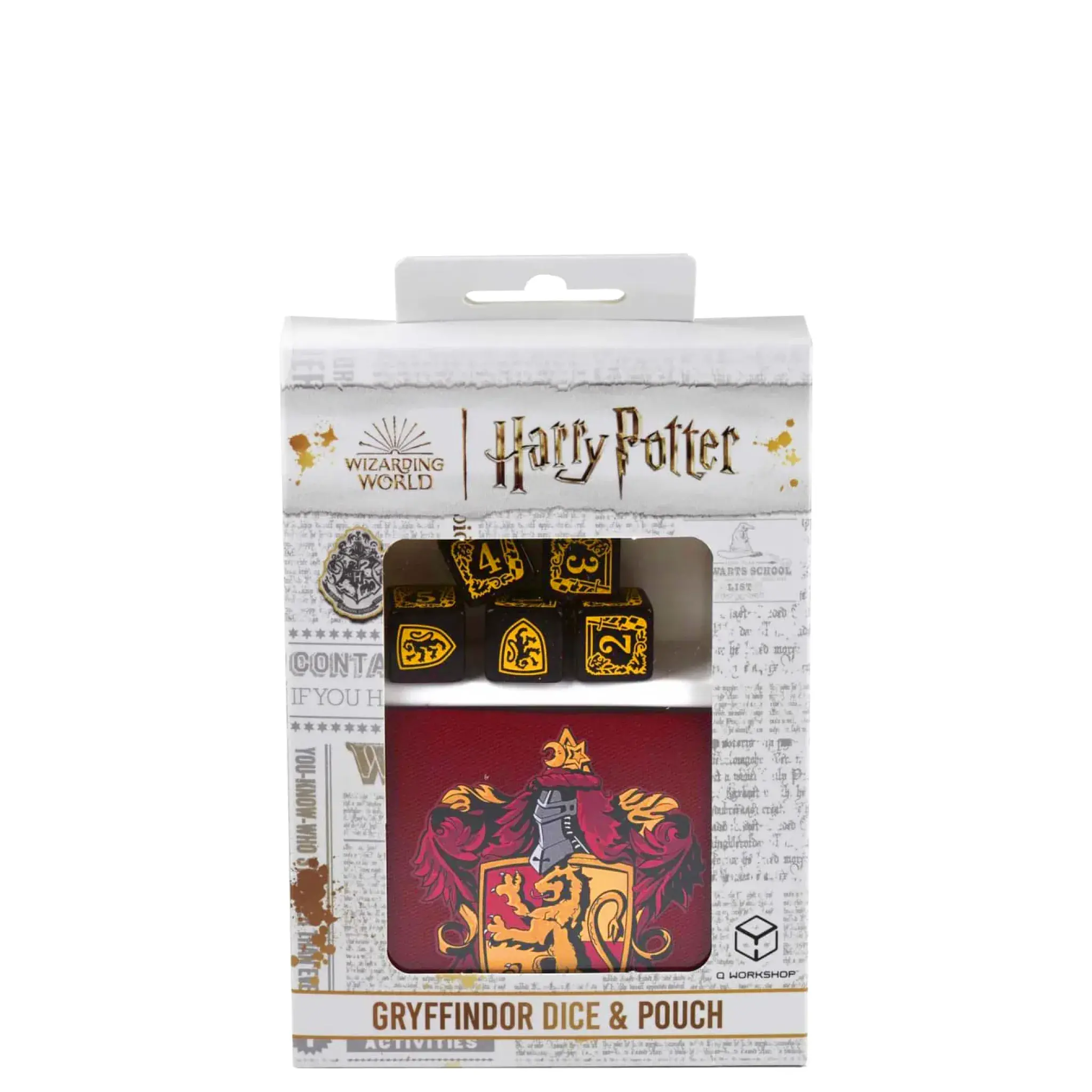 Harry Potter. Gryffindor Dice & Pouch kauliukų ir maišelio rinkinys