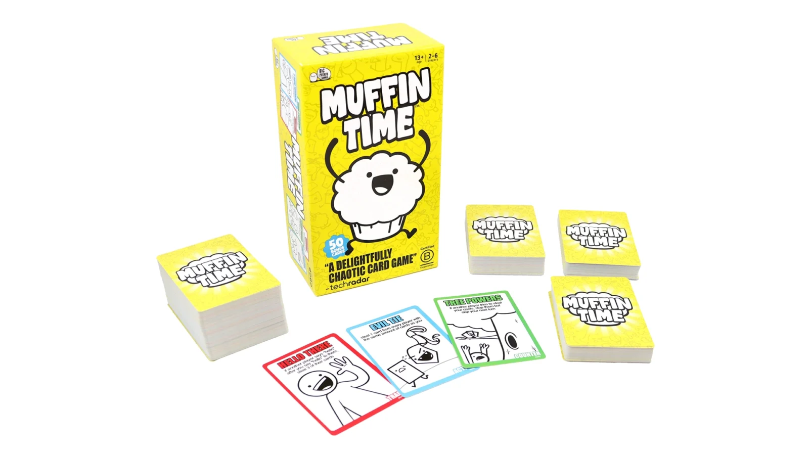 Zaidimas Muffin Time komponentai
