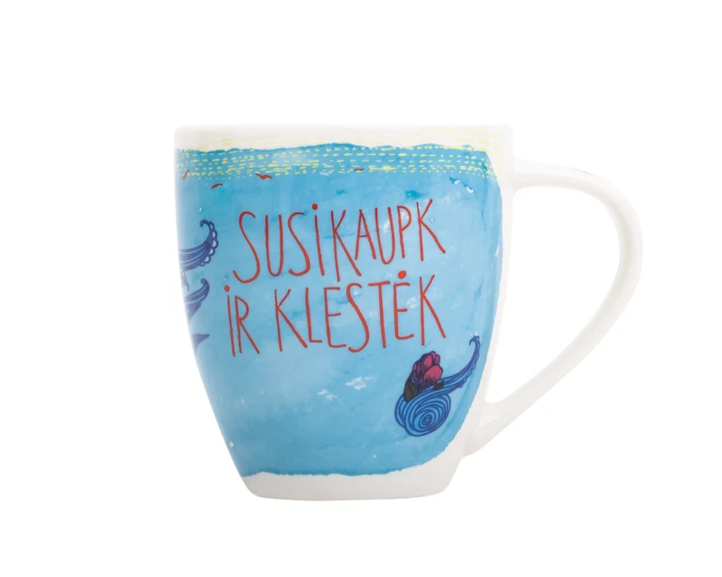 Puodelis „Susikaupk ir klestėk“